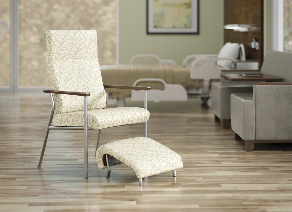 trace patient chair in patient room