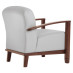 Lounge Chair, with Wood Arm