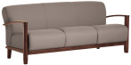Sofa, with Wood Arm