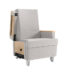Patient Recliner, shown with Transfer Arm