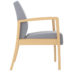 Flex Back Chair, Wood Arm Monroe Flex Back Chair, Wood Arm