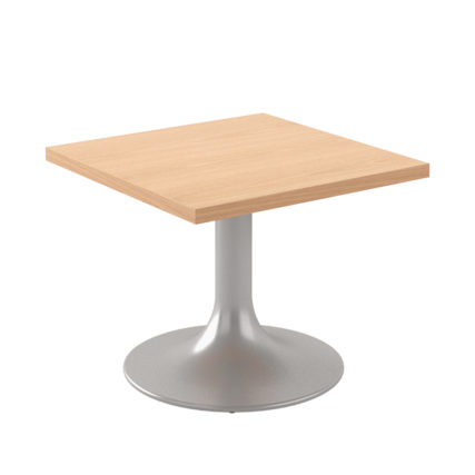 Trumpet, End Table, Square Top, 24