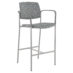 Barstool with Arms, Uph Seat and Back Upland Barstool with Arms, Uph Seat and Back