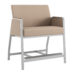 Hale Easy Access Chair, with Metal Frame, 30" Seat, Arm Insert Panels