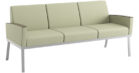 Sofa, Fully Upholstered with Metal Frame, Wood Arm Caps Latitude Sofa, Fully Upholstered with Metal Frame, Wood Arm Caps