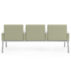 Sofa with Center Arms, Fully Upholstered with Metal Frame, Solid Surface Arm Caps Sofa with Center Arms, Fully Upholstered with Metal Frame, Solid Surface Arm Caps