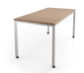 Fuse Table, shown with caster option 30"w x 60"l x 29"h